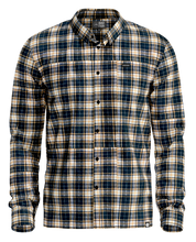 Cargar imagen en el visor de la galería, FRANELA PLAID SLEEVE YELLOW/BLUE