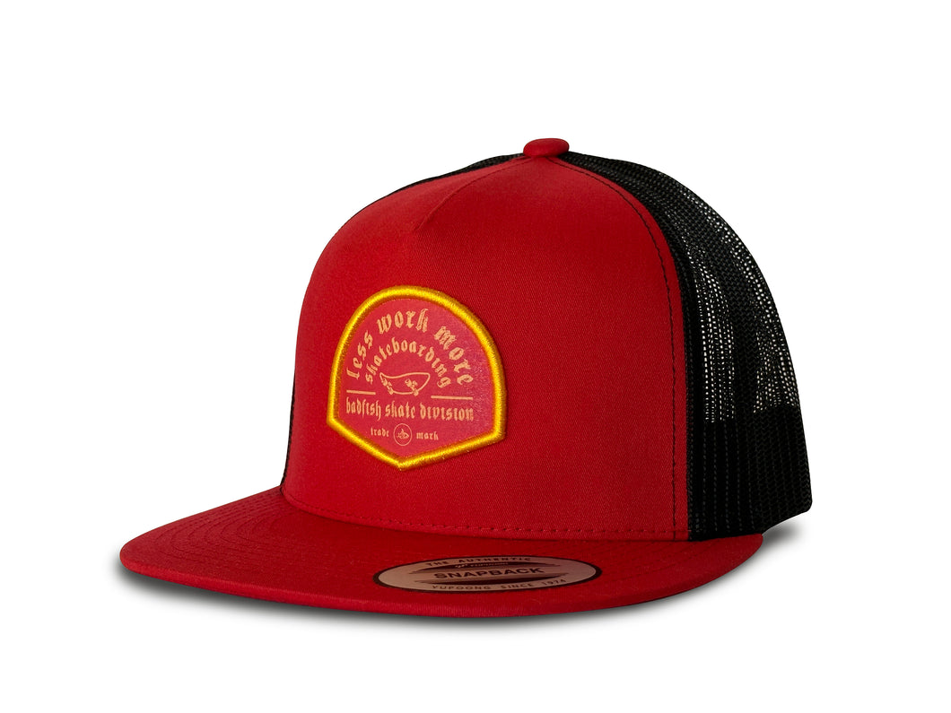 SKATE/TRUCKER NEGRO/ROJO