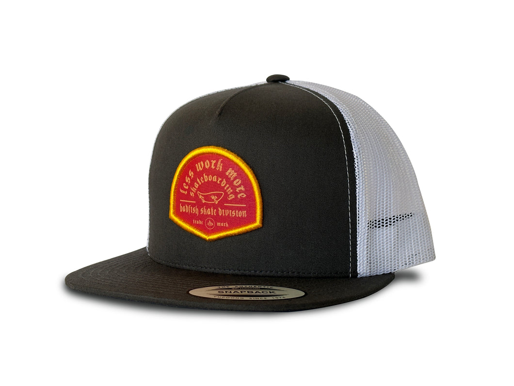 SKATE/TRUCKER GRIS/BLANCO