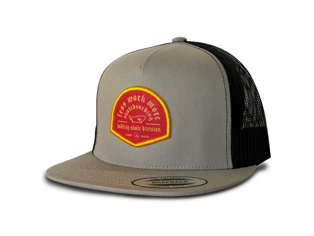 SKATE/TRUCKER GRIS/NEGRO