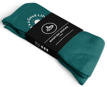 Cargar imagen en el visor de la galería, t's a Good Life Socks Jade/Carbon
